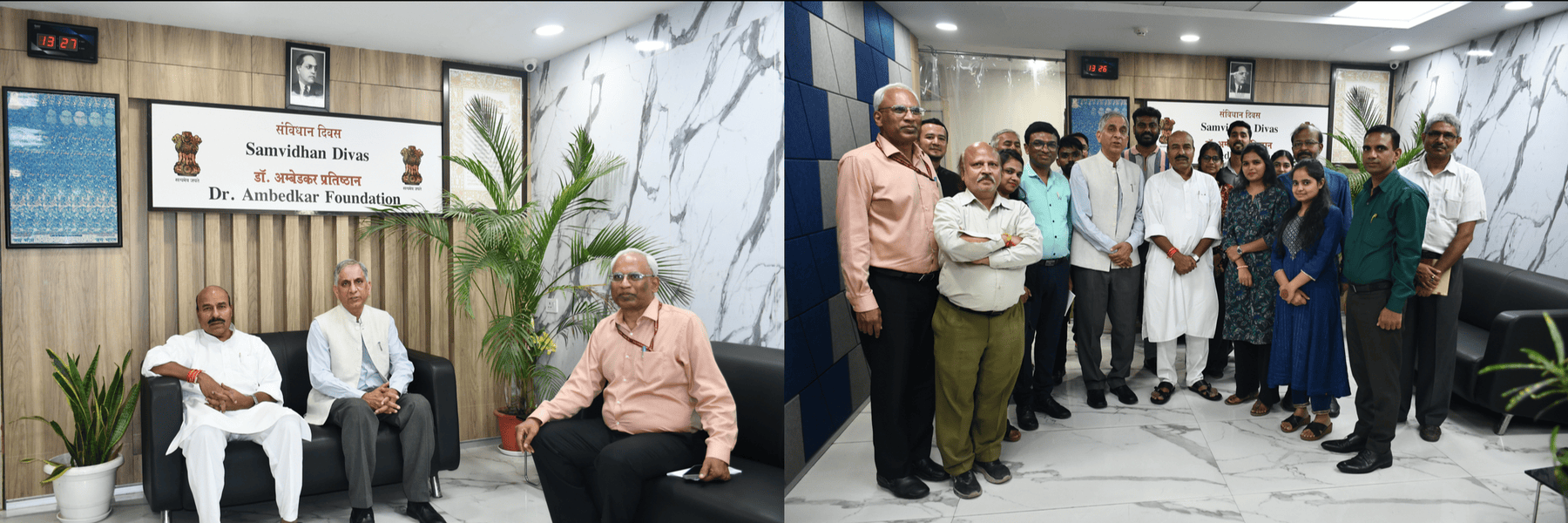 Visit of Dr. Virendra Kumar, HSMJE & Chairman, DAF to the DAF office on 13.08.2025