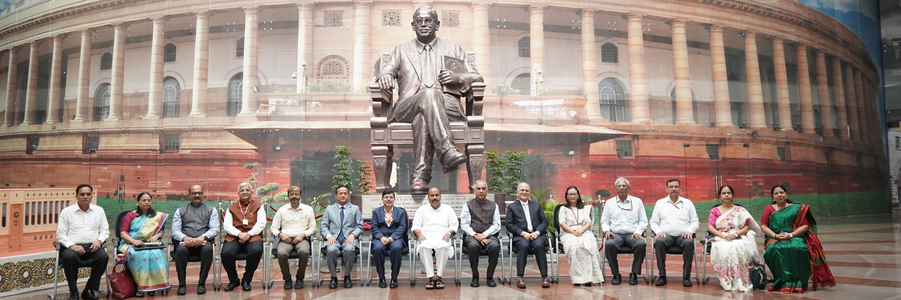 Officials of Dr. Ambedkar Foundation and DAIC